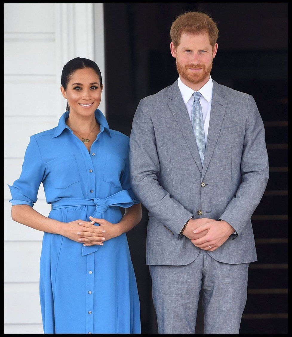 Princ Harry a Meghan na ostrovech Tonga