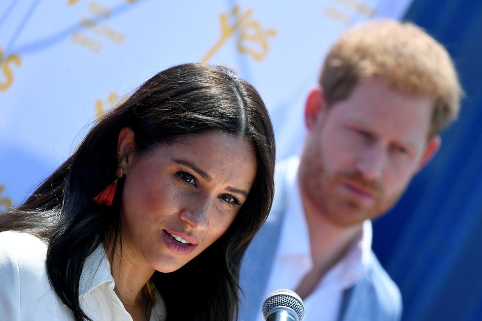 Meghan Markle a princ Harry.