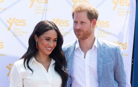 Princ Harry s Meghan Markle v Africe