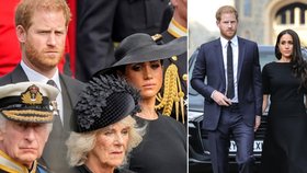 Po pohřbu královny Alžběty II.: Harry s Meghan pospíchají domů!