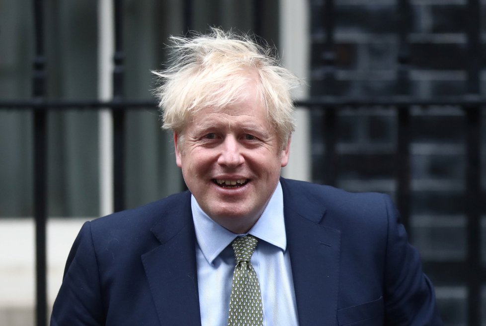 Britský premiér Boris Johnson.