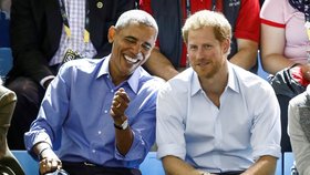 Harryho a Obamu spojuje zájem o charitu.