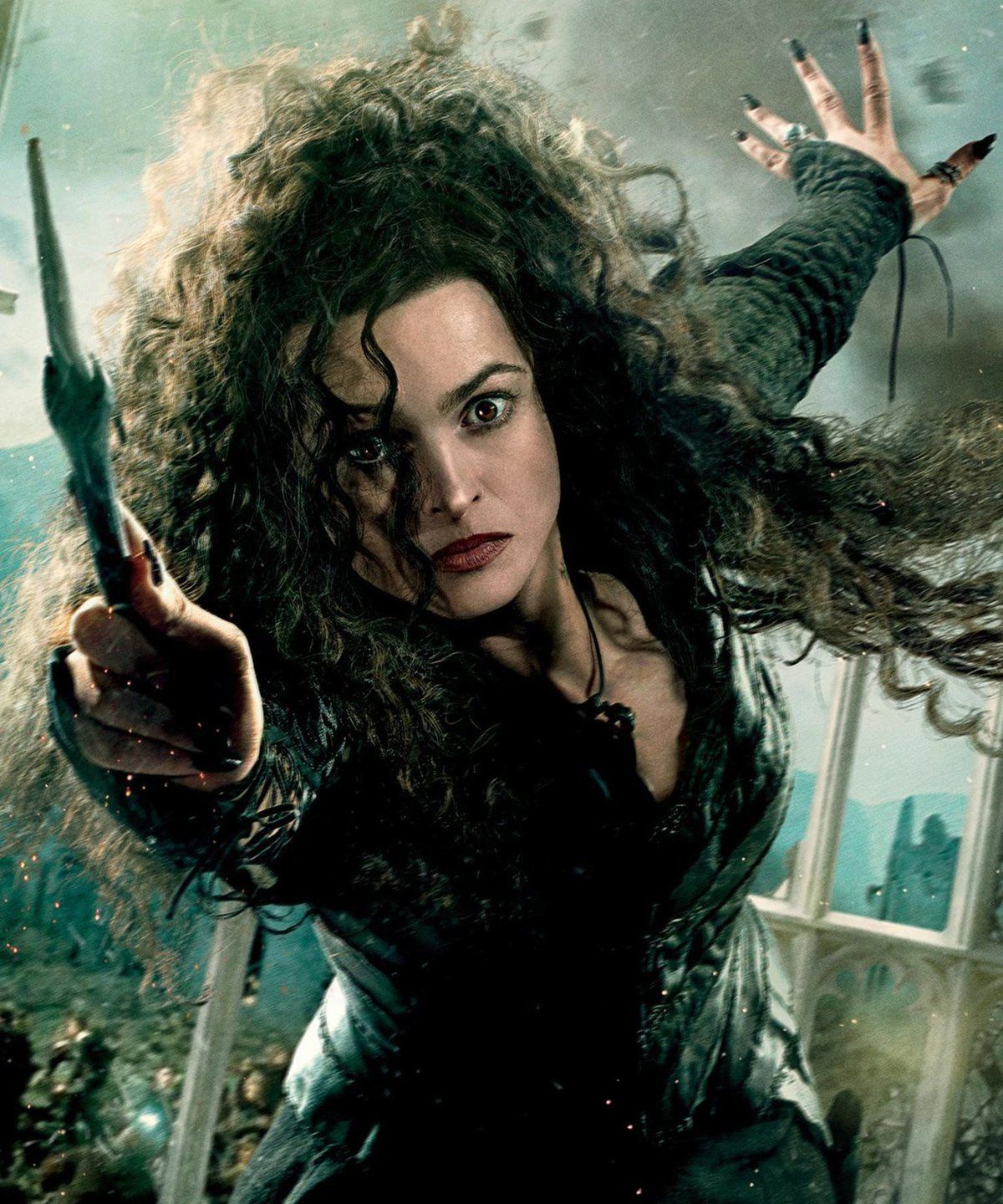 Bellatrix Lestrange proti Harrymu Potterovi