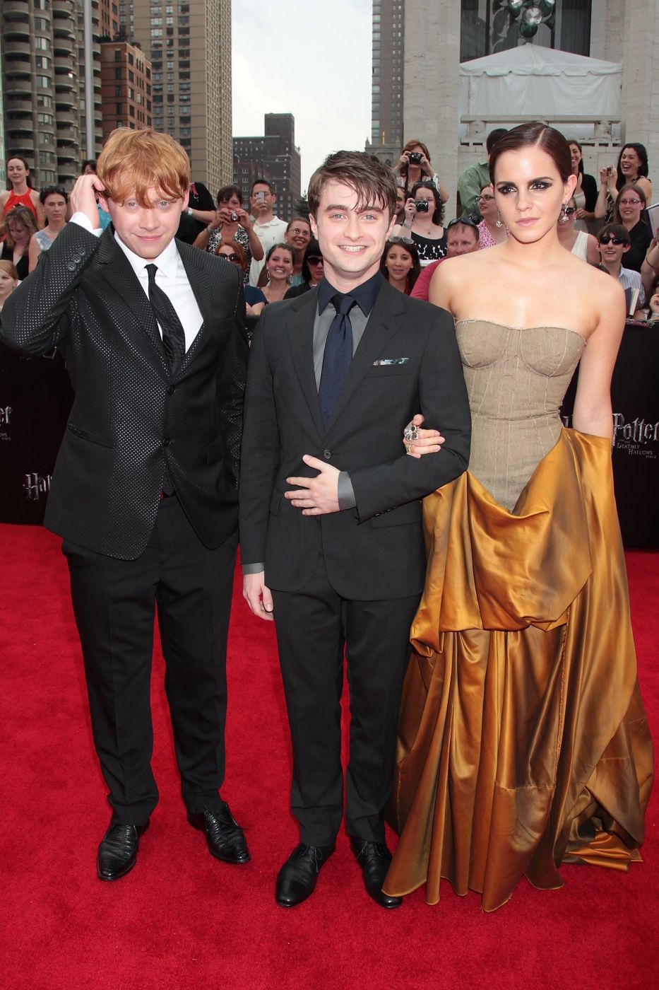 Ústřední herecké trio z Harryho Pottera