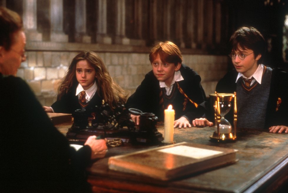 Hermiona, Ron a Harry