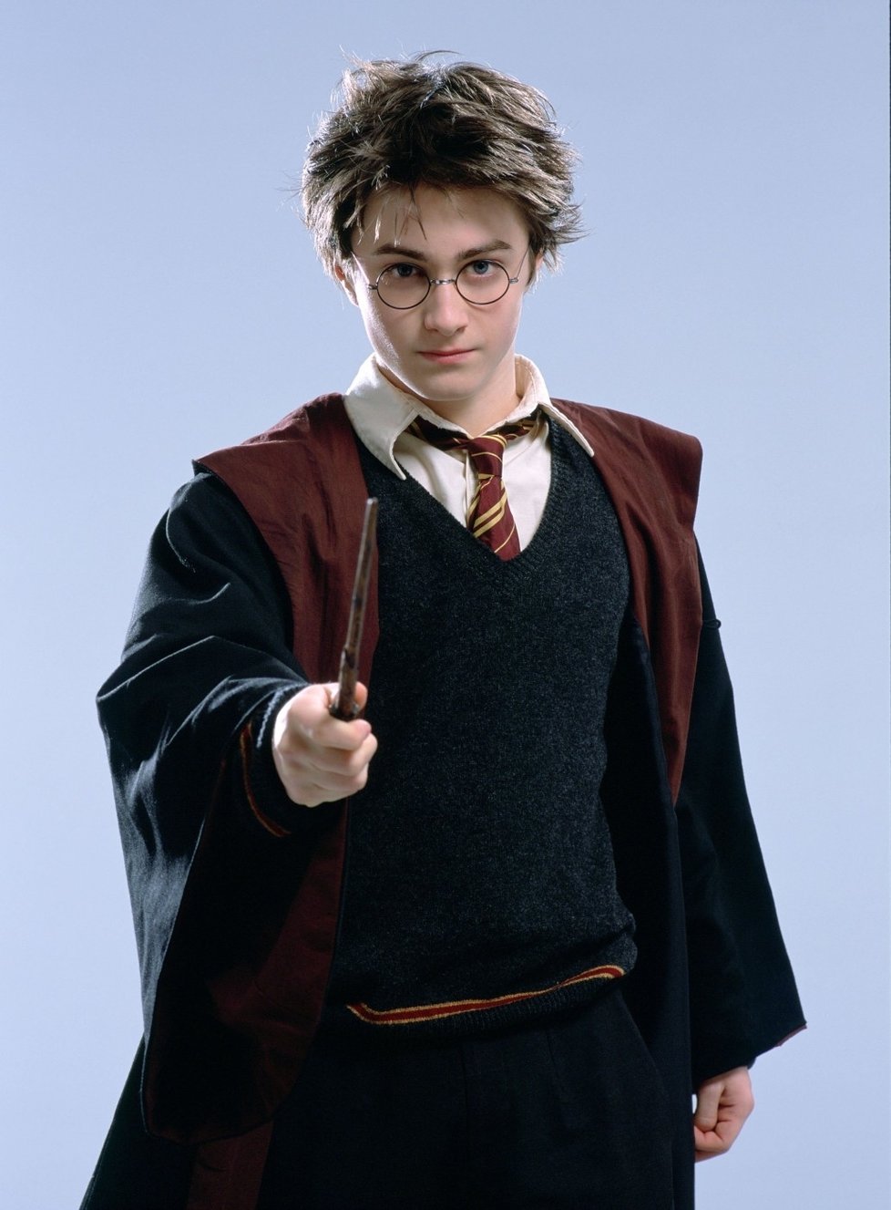 V roli Harryho Pottera byl Daniel roztomilý.