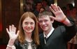 Devon Murray s hereckou kolegyní Bonnie Wright