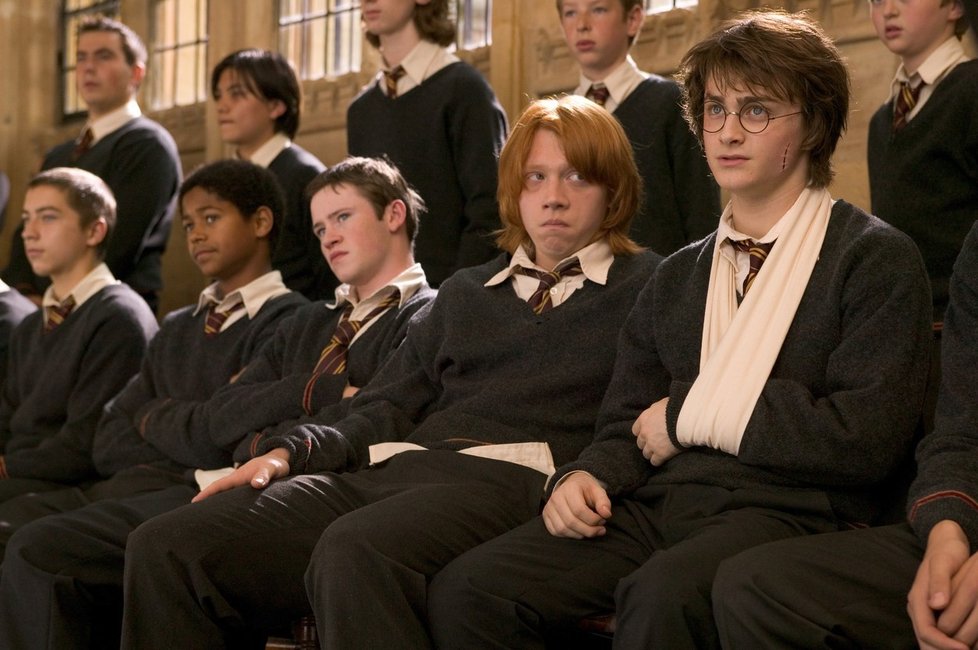 Rupert Grint jako Ron Weasley