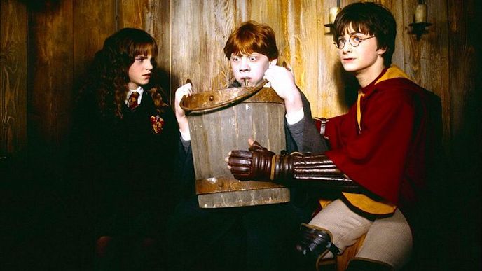 Emma Watsonová, Rupert Grint a Daniel Radcliffe