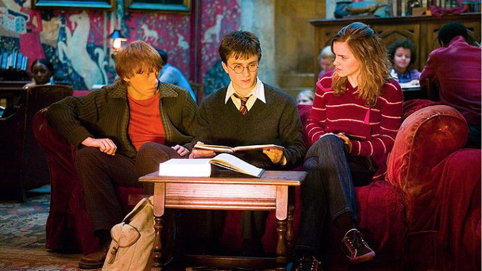 Rupert Grint, Daniel Radcliffe a Emma Watsonová