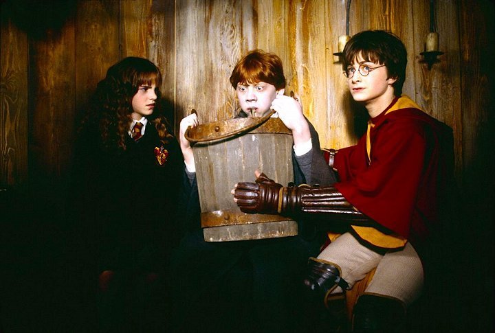 Emma Watsonová, Rupert Grint a Daniel Radcliffe