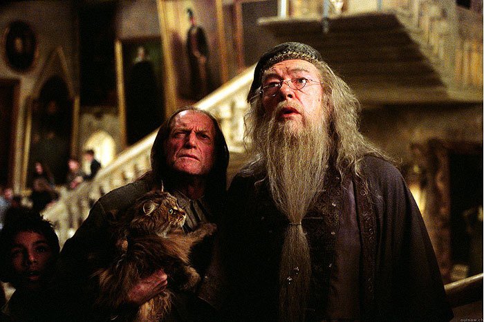 David Bradley a Michael Gambon