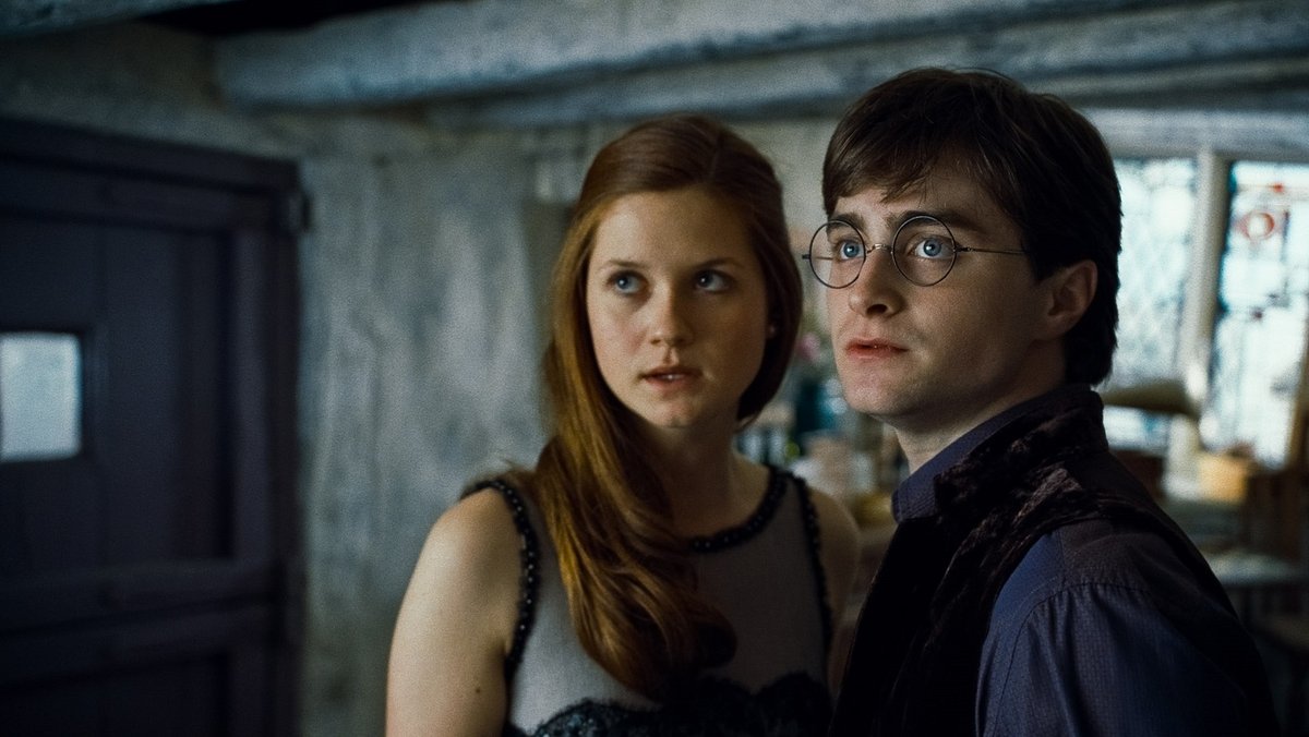 Ve filmu ztvárnila Ginny, pozdější Harryho manželku.