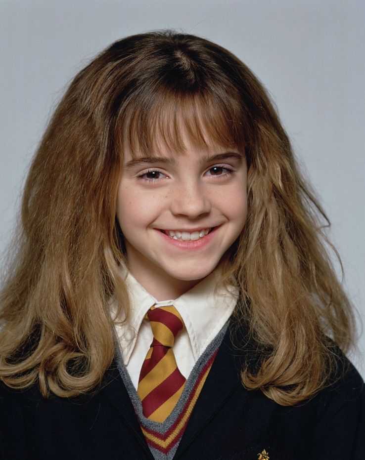 Emma Watson jako malá Hermiona.