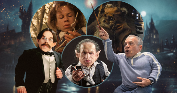 Profesor z Bradavic si užíval Prahu: Warwick Davis učil redaktora Blesku magii