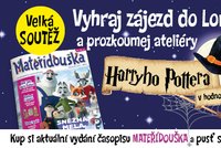 Velká soutěž o zájezd do ateliérů Harryho Pottera v Londýně