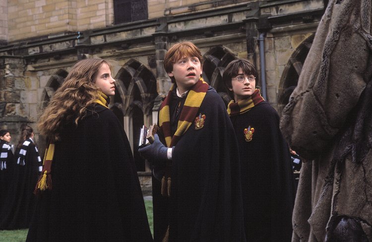 Dětští hrdinové filmové série s Harrym Potterem