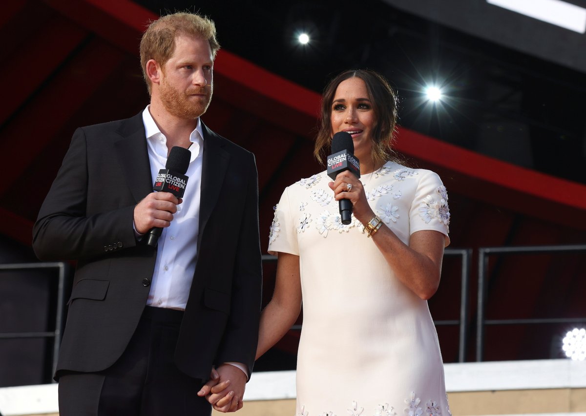 Harry a Meghan vystoupili v New Yorku.