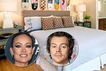 Harry Styles randí s Olivií Wildeovou.