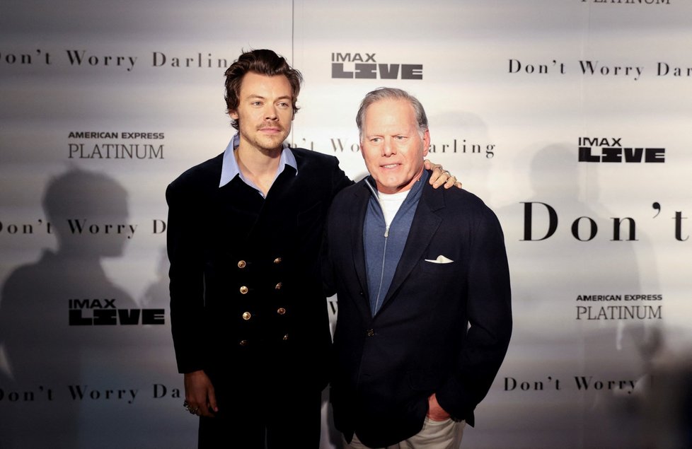 Harry Styles a obchodník David Zaslav