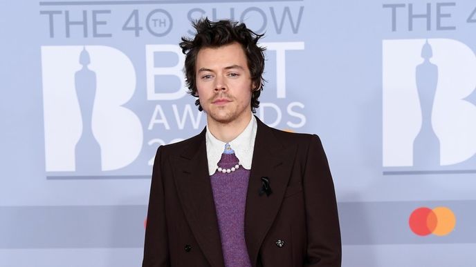 Harry Styles na letošních Brit Awards