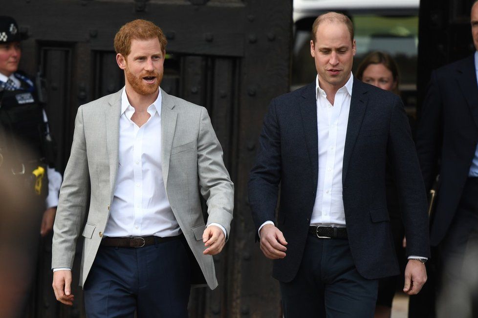 Princové Harry a William