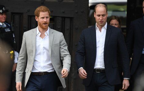 Princové Harry a William
