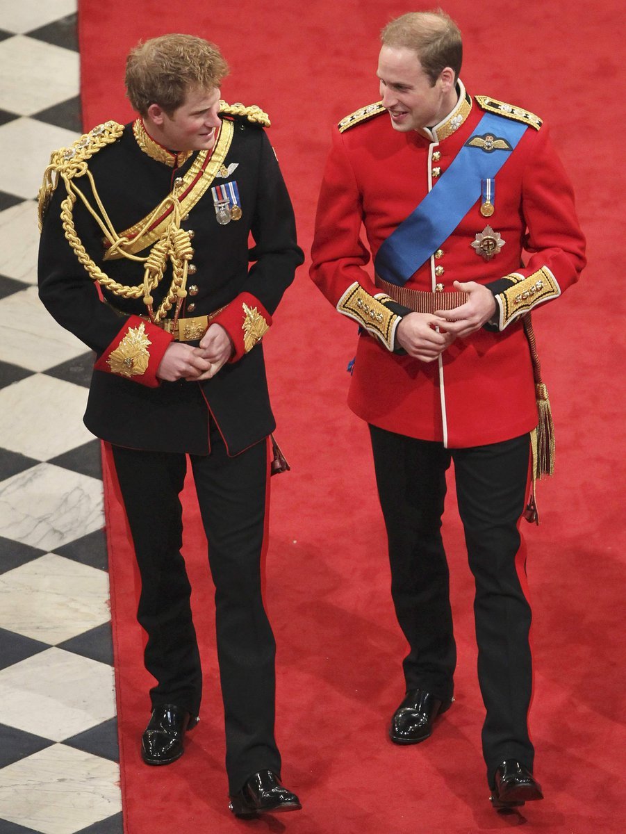 Princové Harry a William