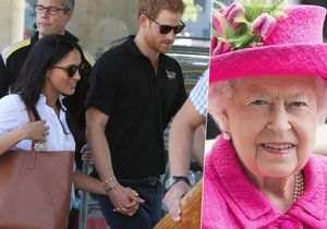 Princ Harry s Meghan zašli na čaj ke královně.