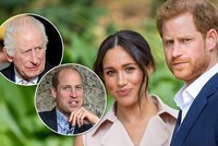 Šokující návrat Harryho a Meghan do Británie: Král se raduje, princ William mlčí