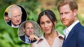 Šokující návrat Harryho a Meghan do Británie: Král se raduje, princ William mlčí