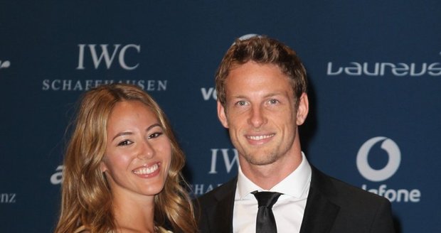 Jenson Button chodil s krásnou Florence dva roky