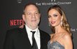 Harvey Weinstein a jeho žena Georgina Chapman. Byli spolu deset let a měli dvě děti