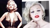 Model se mění na celebrity jako Marilyn Monroe nebo Miley Cyrus!