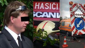 Dobrovolný hasič z Kobylí zemřel při nehodě poblíž Lanžhota. Pracoval jako silničář a na dálnici D2 ho srazil kamion.