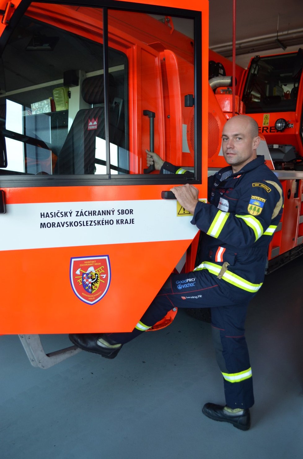 Vítěz celostátního šampionátu o nejtvrdšího hasiče Jaroslav Hanzel (35) je z karvinské stanice.