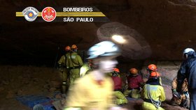 Zával hasičů v Brazílii (1. 11. 2021)