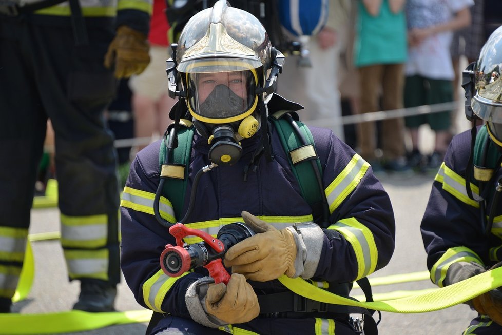 Při požárním sportu dochází také často k úrazům (ilustrační foto)