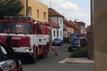 V Ořechu u Prahy začal z potrubí unikat plyn, hasiči evakuovali okolí. (ilustrační foto)