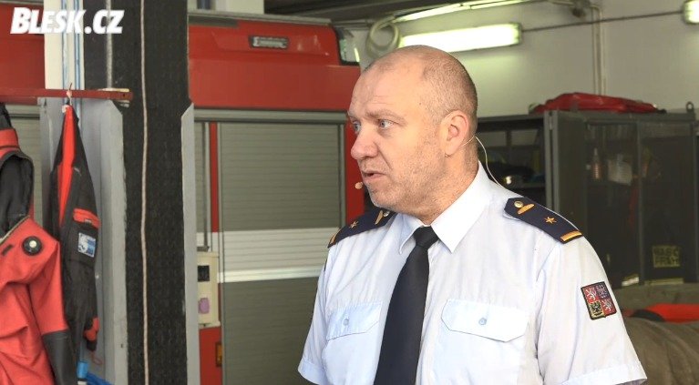 Vyšetřovatel a mluvčí pražských hasičů Martin Kavka.
