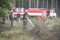 Obří požár v Benátkách nad Jizerou: Zasahovalo 14 jednotek hasičů