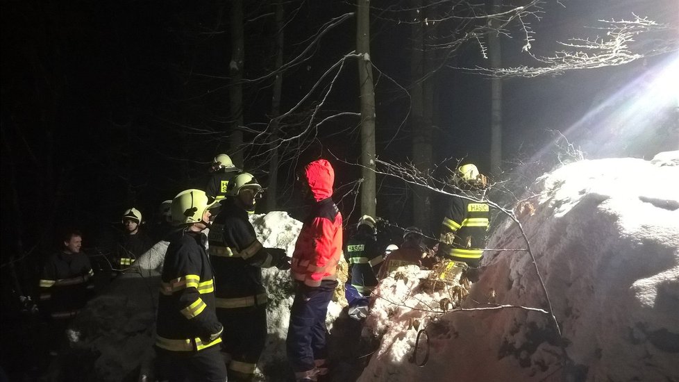 Jeskyňář uvízl v podzemí na Blanensku: Záchrana trvala šest hodin.