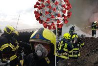 Druhá vlna koronaviru u pražských hasičů: Po Novém roce jím trpí přes 40 příslušníků