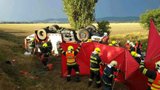 Tragická cesta k zásahu: V převrácené cisterně zemřel velitel družstva hasičů