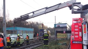 Bacha, jedu! Seniorka brázdila tramvajové koleje v Ostravě, myslela si, že je na špatné silnici.