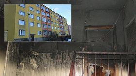 Obří požár v Sokolově: V centru hořel panelák, škoda se vyšplhala na milion korun!