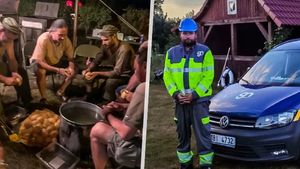 500 jídel denně a polní kuchyně z války: Bobeš vypráví, jak se snažili pomoct hasičům v Hřensku