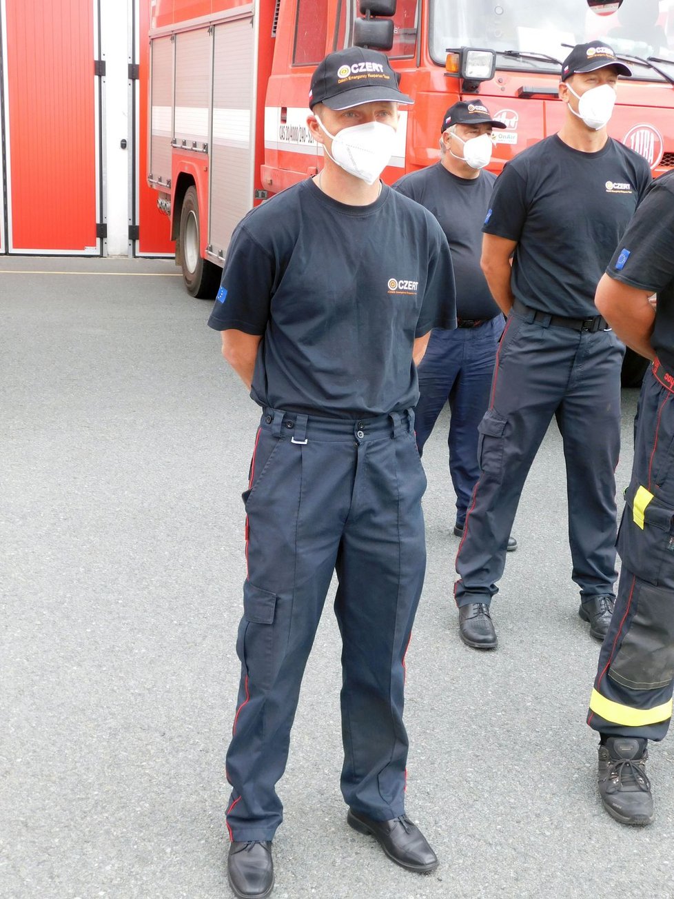 Velitel jednotky Richard Franc (46) slouží v Moravskoslezském kraji. U hasičů je od svých jedenadvaceti roků.