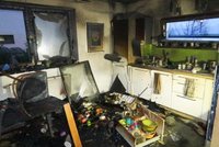 Dům zapálila powerbanka: Shořela kuchyň, škoda je 750 tisíc
