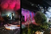 Požár zachvátil rodinný dům na Brněnsku: Hasiči z něj zachránili tři psy!